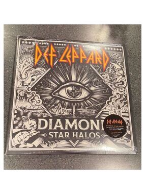 Def Leppard album Diamond Star Halos on vinyl record